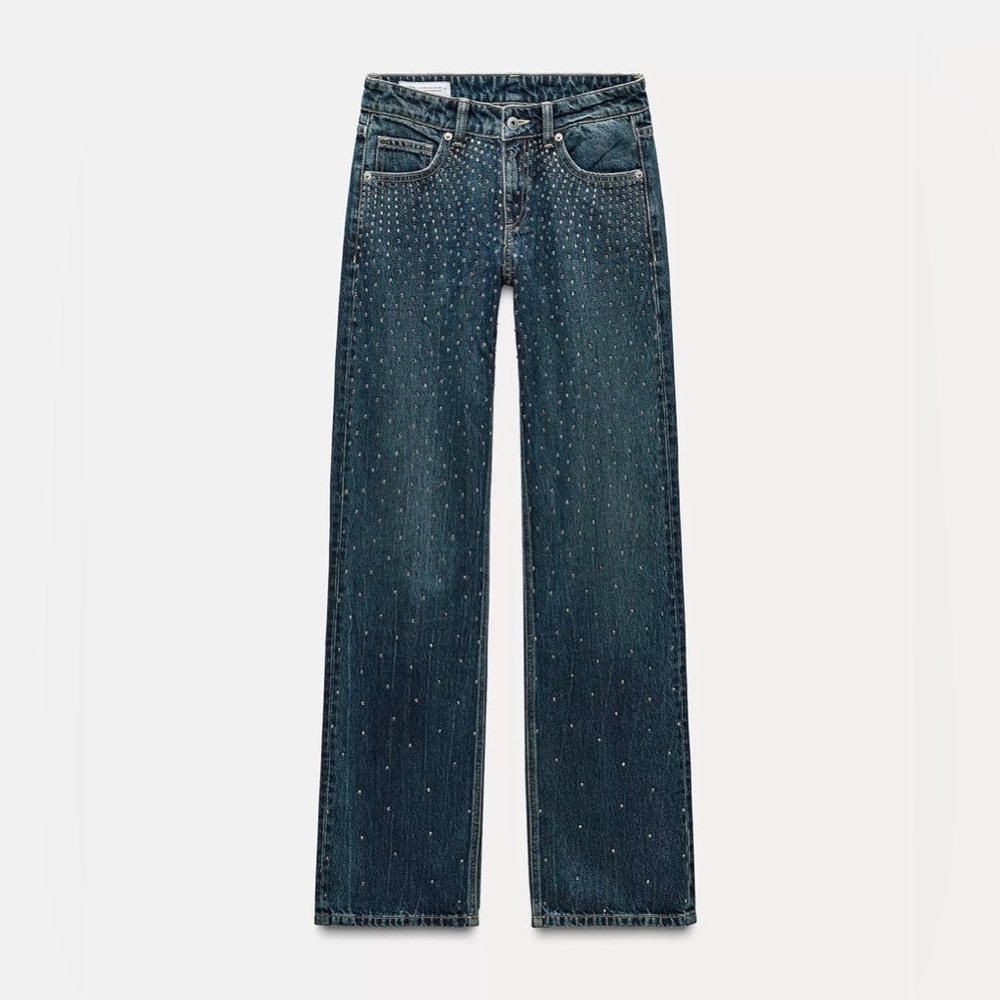 Brand new Zara studded denim :)